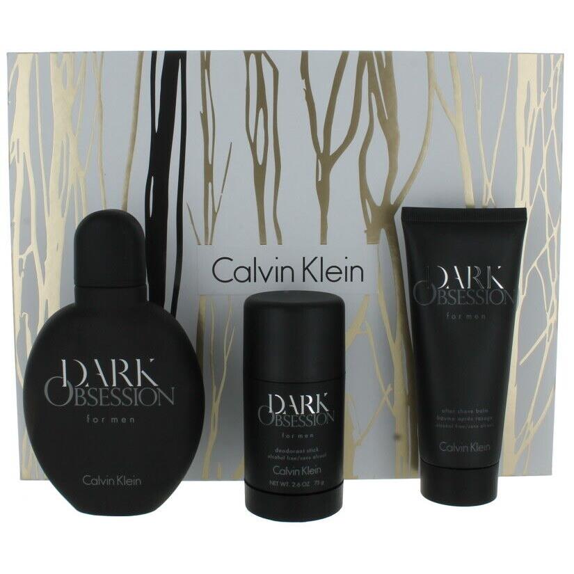 Dark Obsession by Calvin Klein For Men 3pc Set