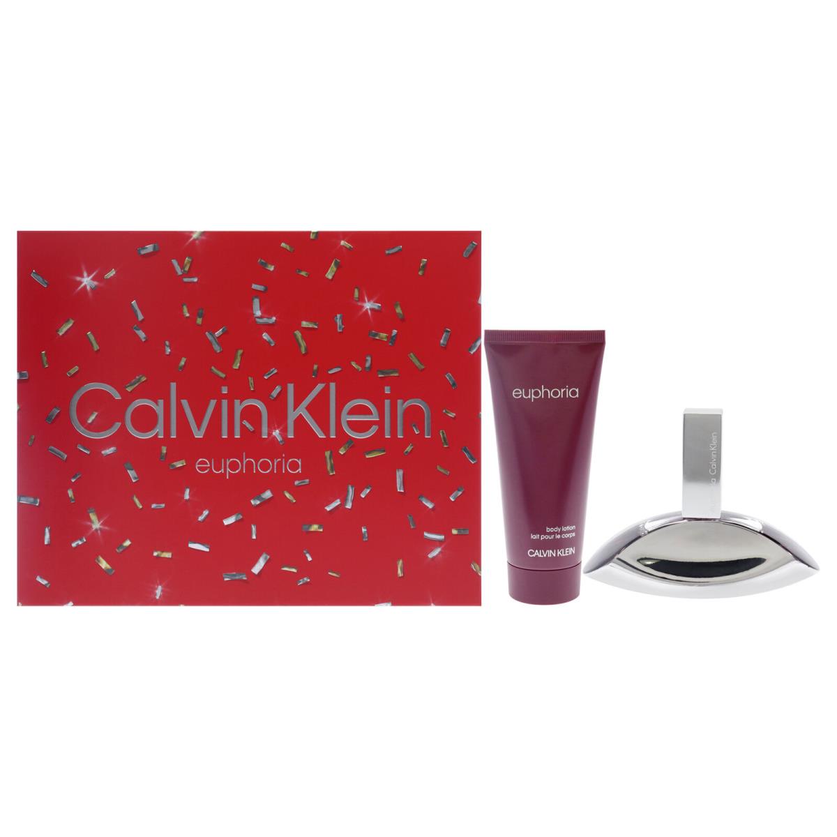 Euphoria by Calvin Klein For Women - 2 Pc Gift Set