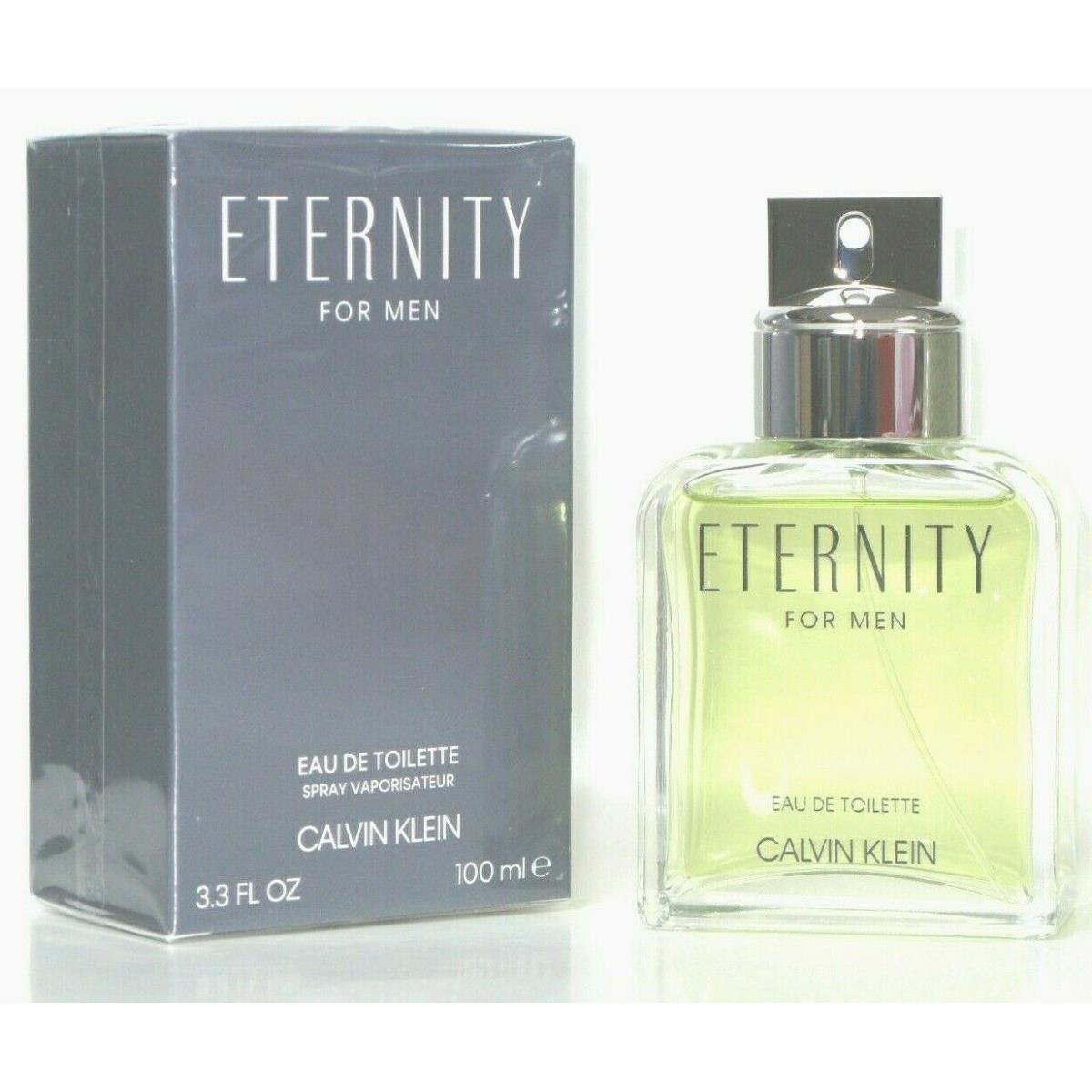 Calvin Klein Eternity 3.4 Oz Men`s Eau De Toilette Spray