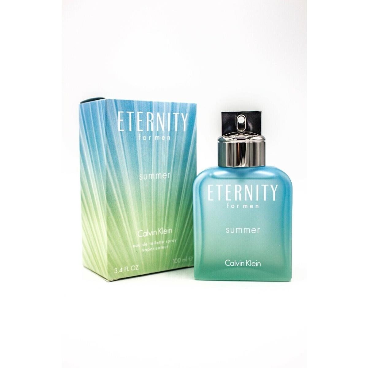 Eternity Summer 2016 BY Calvin Klein For Men 3.4 OZ Edt Spray