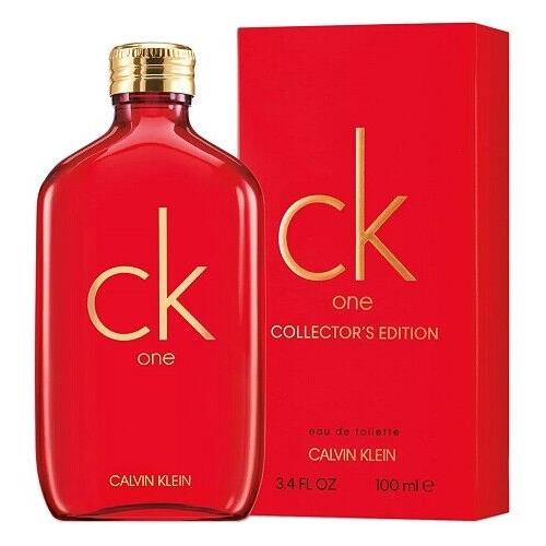 CK One Collector`s Edition by Calvin Klein 3.4oz Edt For Men Box