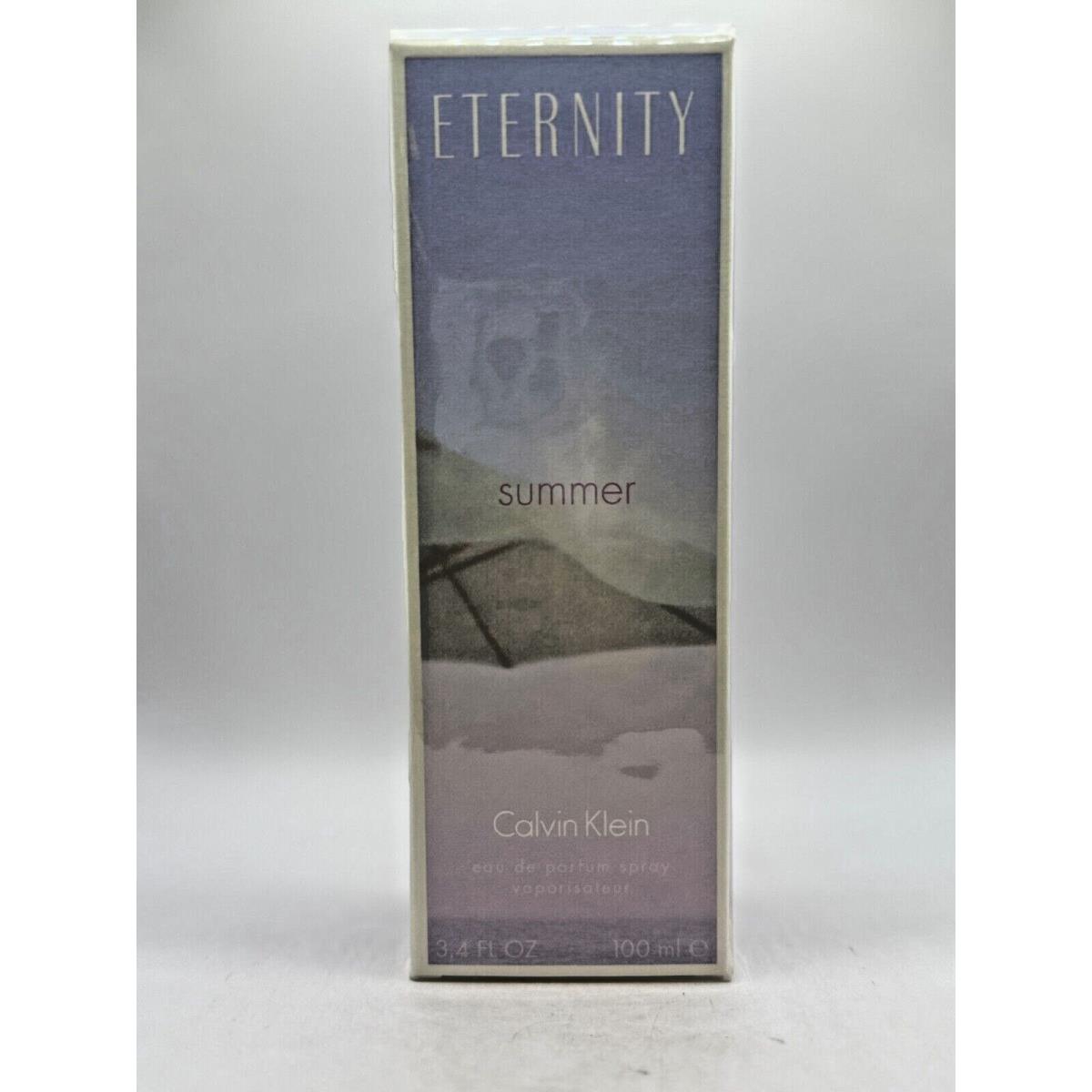 Eternity Summer BY Calvin Klein 100ML Edp Spray