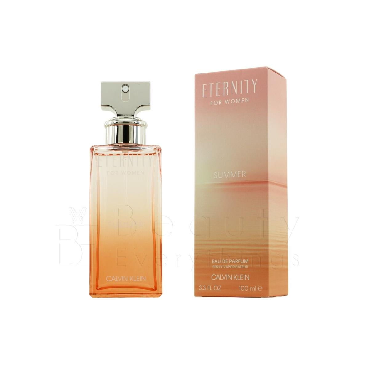 Eternity Summer 2020 by Calvin Klein 3.4oz /100ml Edp Spray For Women