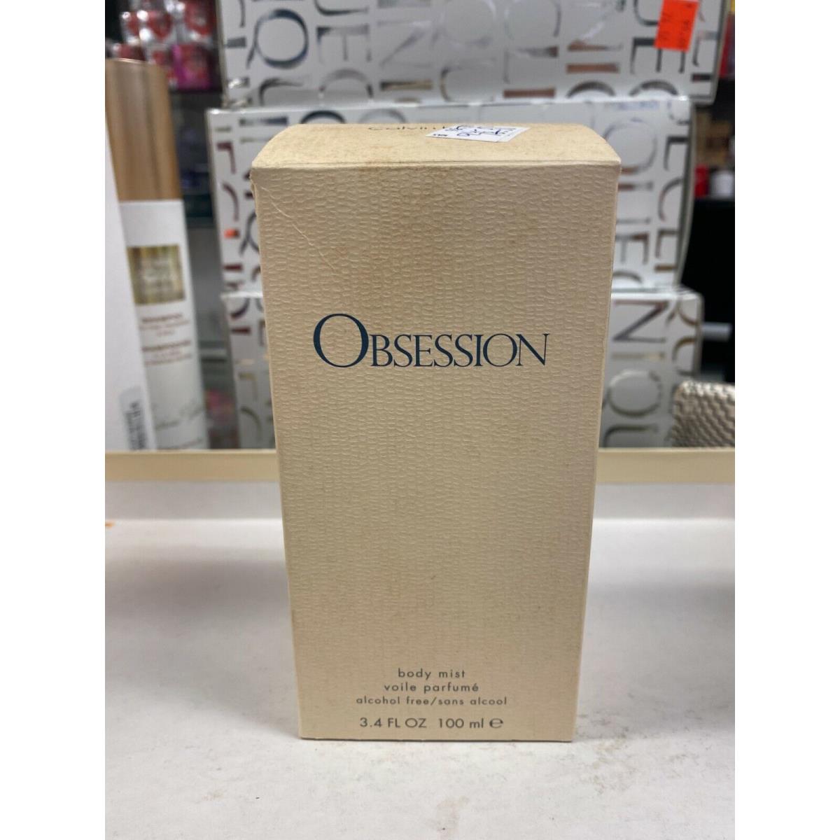 Obsession by Calvin Klein Alcohol Free Body Mist 3.4 fl oz