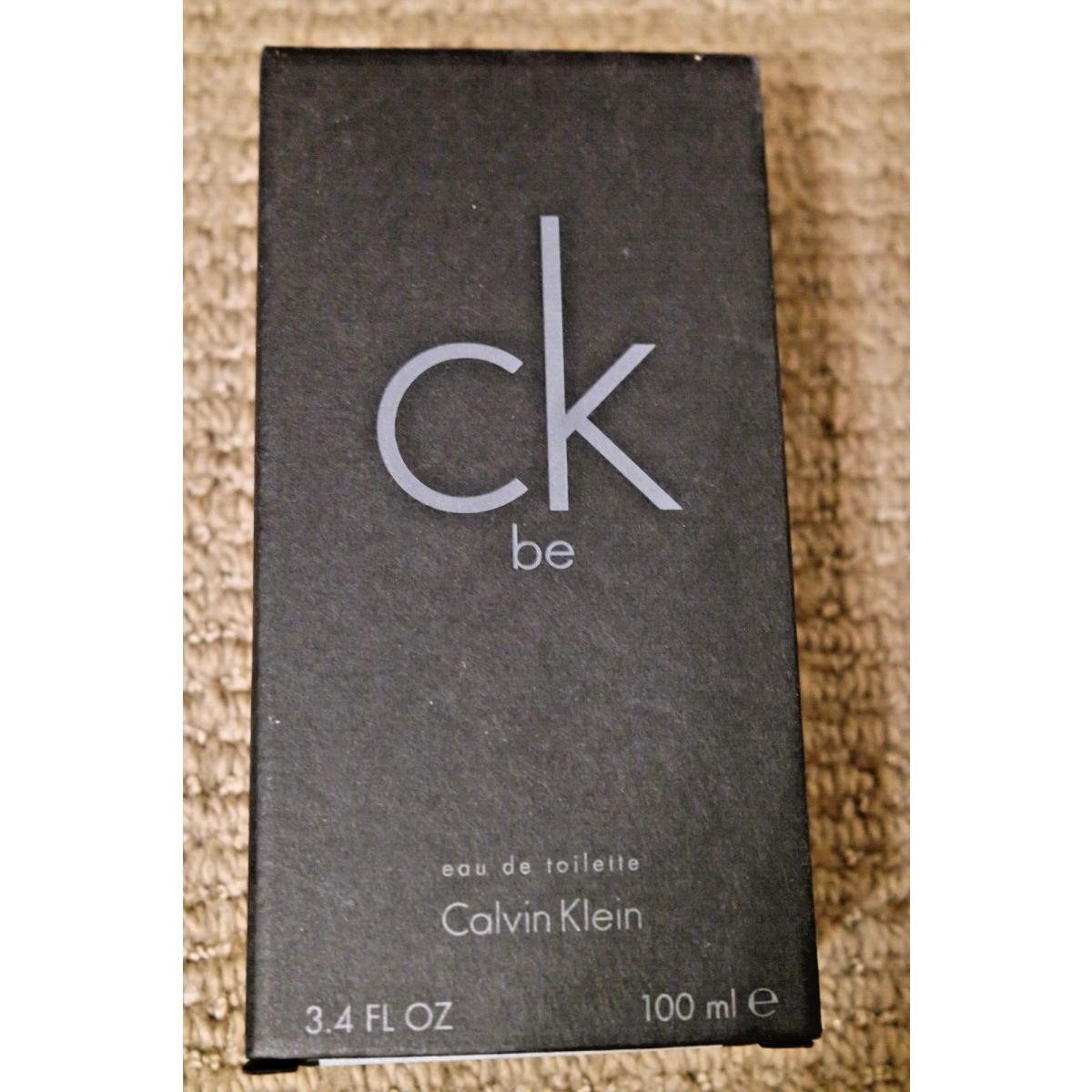 Calvin Klein CK BE Cologne 3.4 FL OZ / 100 mL E