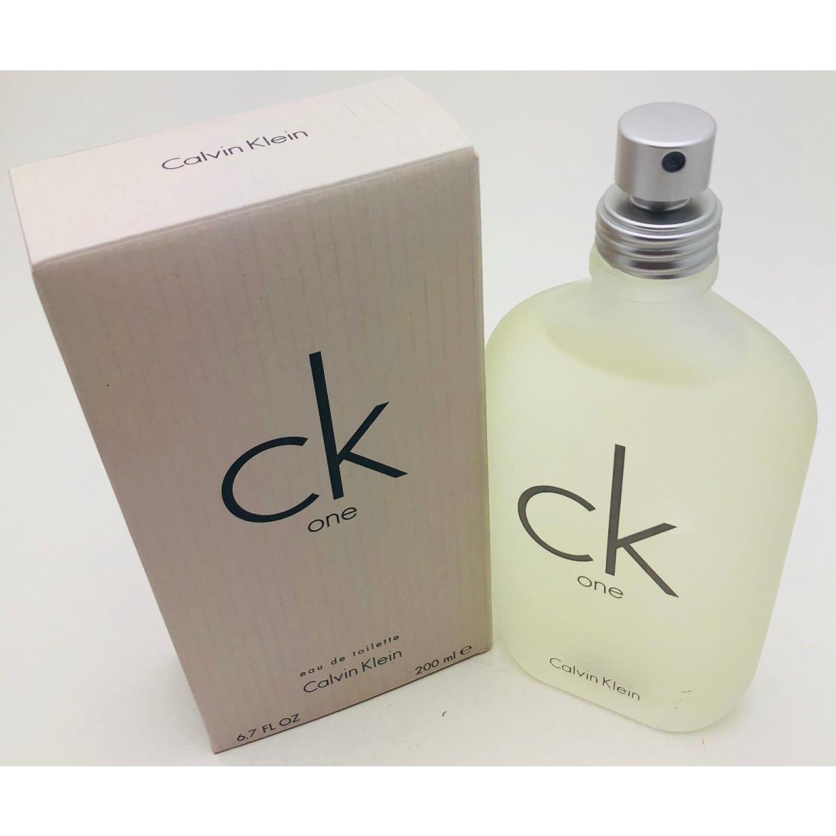 Calvin Klein CK One Eau DE Toilette 6.7 FL.OZ/200 ML