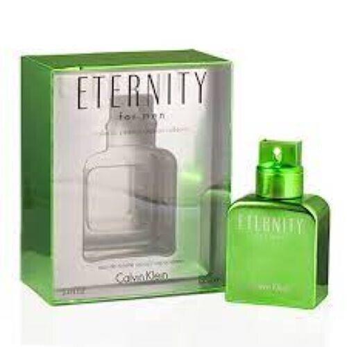 Eternity For Men Collector`s Edition By Calvin Klein 3.4 Oz Edt Spray New. Rare