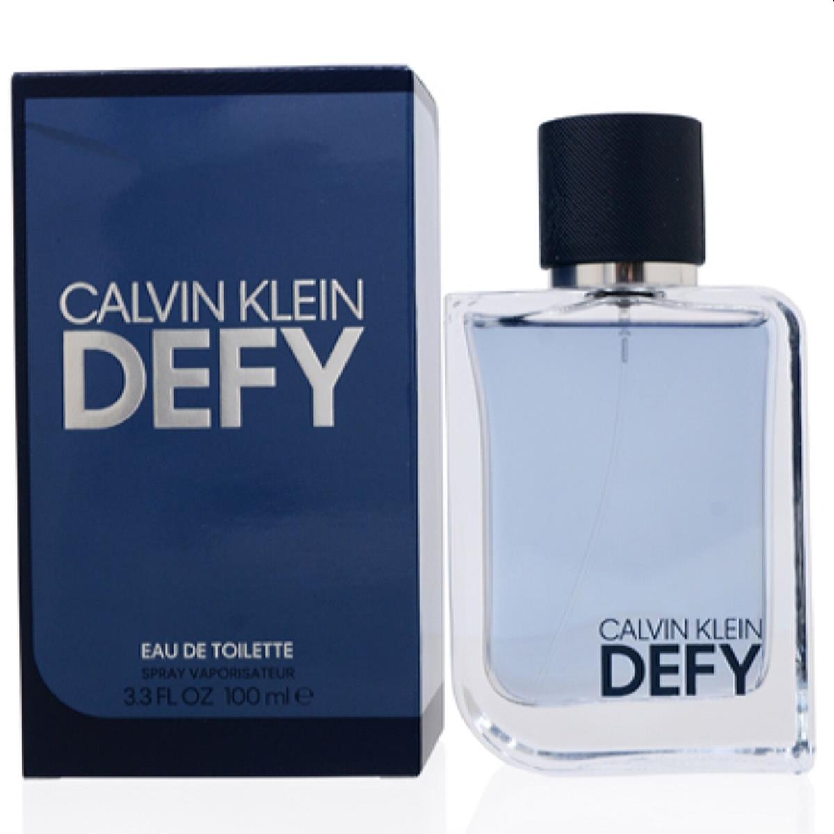 Ck Defy Calvin Klein Edt Spray 3.3 Oz 100 Ml For Men 296669