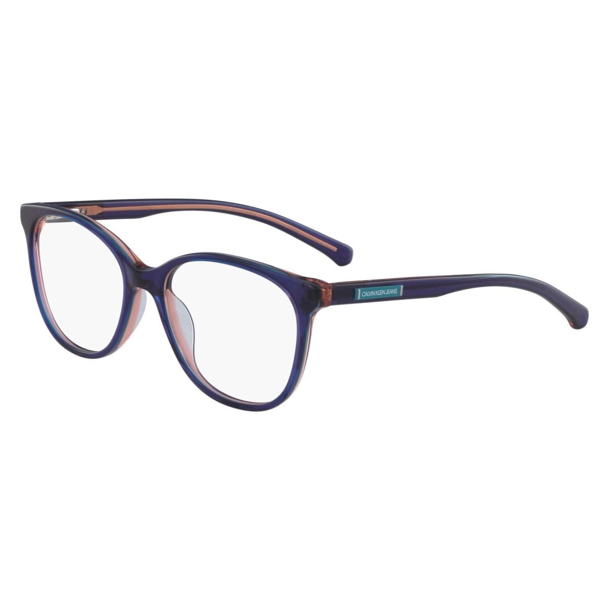 Calvin Klein Jeans CKJ305 Eyeglasses 437 Crystal Blue