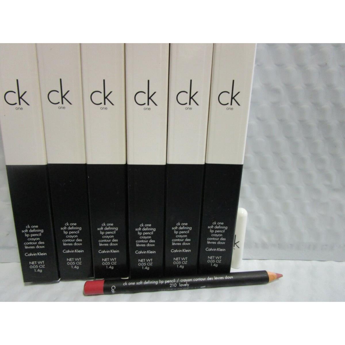 Calvin Klein CK One Soft Defining Lip Pencil 210 Lovely 0.05 OZ Bxd Lot OF 20