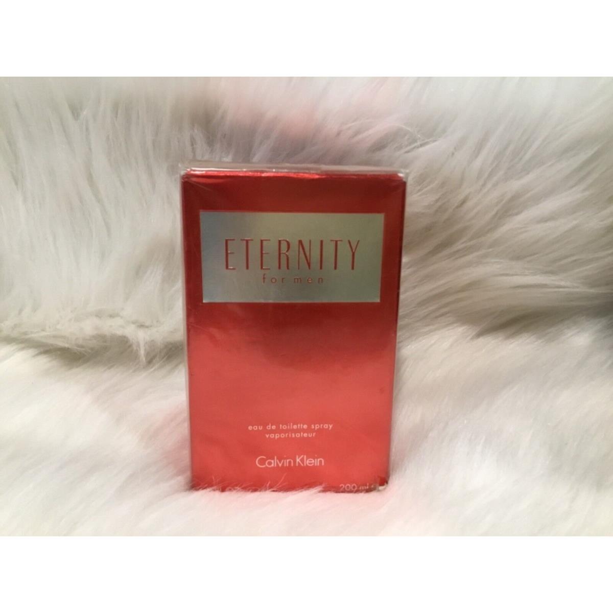 Calvin Klein Eternity For Men Eau de Toilette Spray Full Size 6.7oz/200ml