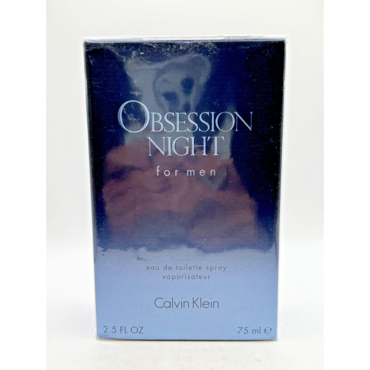 Obsession Night BY Calvin Klein 75ML Edt Spray