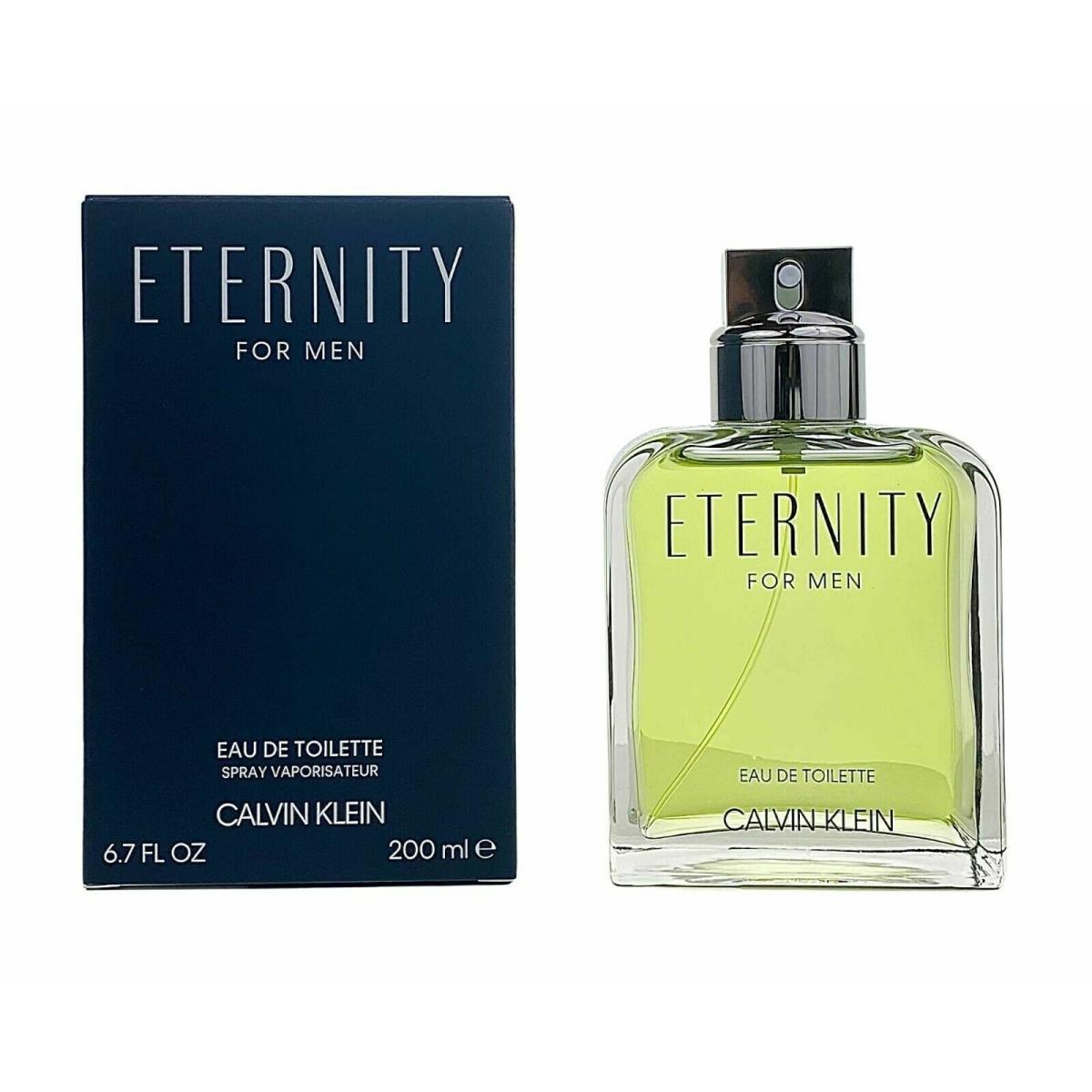 Eternity by Calvin Klein 6.7 oz Eau De Toilette Cologne For Men