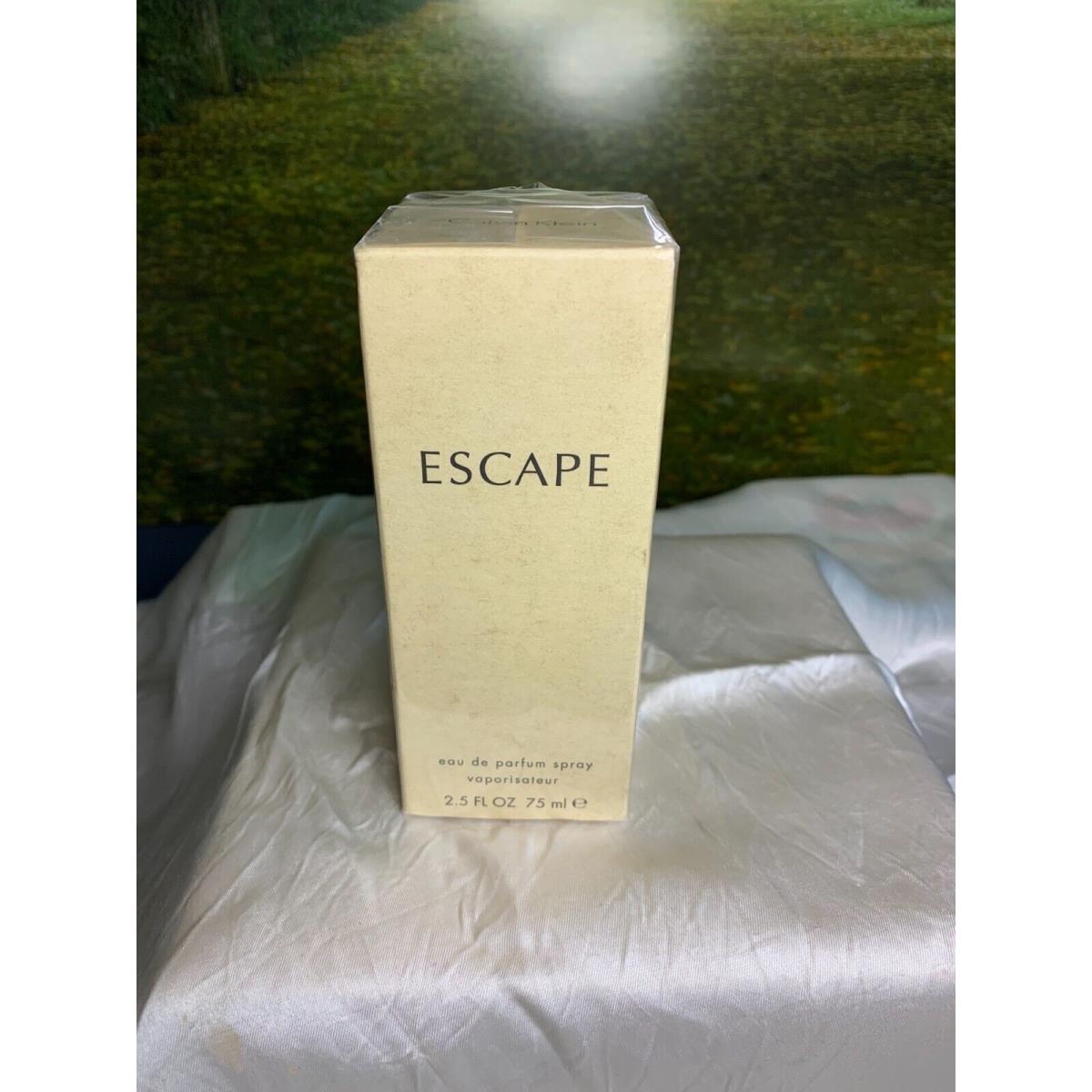 Calvin Klein Escape Edp Classic 75ML Spray Vintage