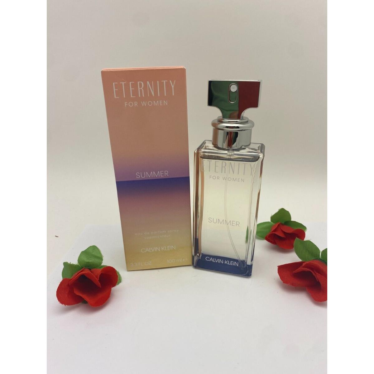 Eternity Summer Perfume by Calvin Klein Women Fragrance Edp Spray 2019 3.3 oz