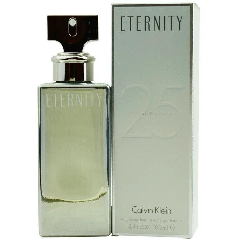 Eternity 25 Anniversary Edition Calvin Klein 3.4oz-100 ml Edp Woman