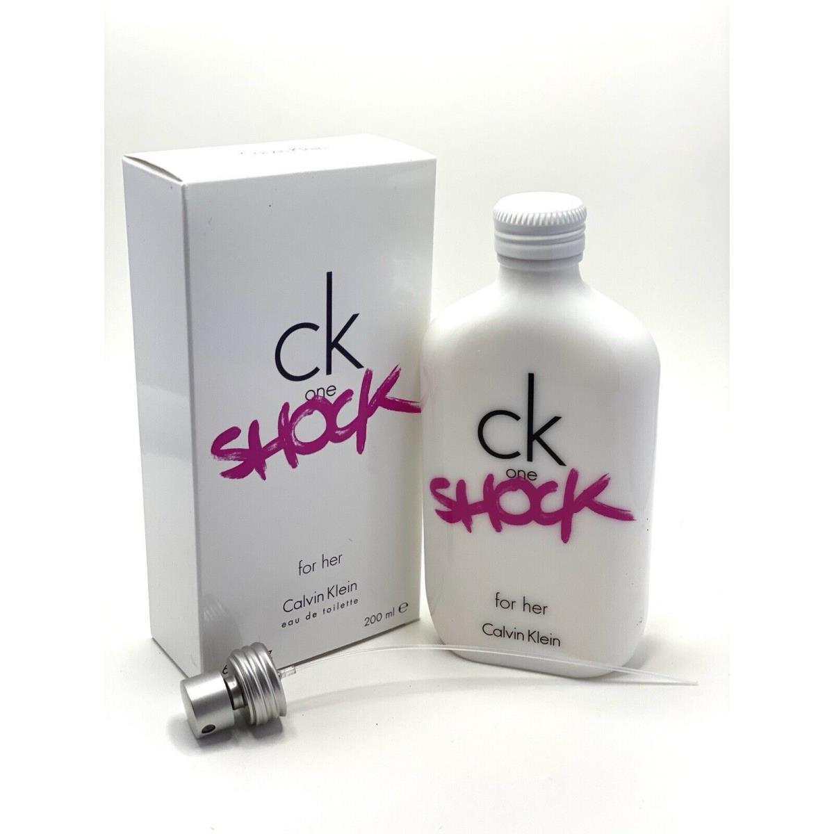 CK One Shock By Calvin Klein 6.7 Fl.oz Eau De Toilette Spray For Women