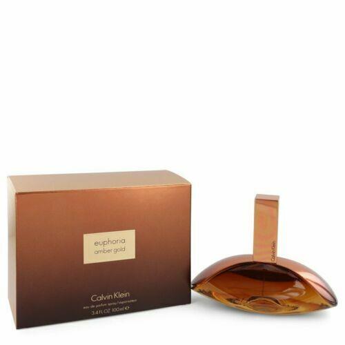 Euphoria Amber Gold For Women by Calvin Klein 3.4 Oz. Eau de Parfum Spray