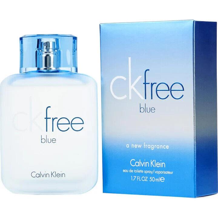 Ck Free Blue For Men by Calvin Klein 1.7 Oz Eau De Toilette