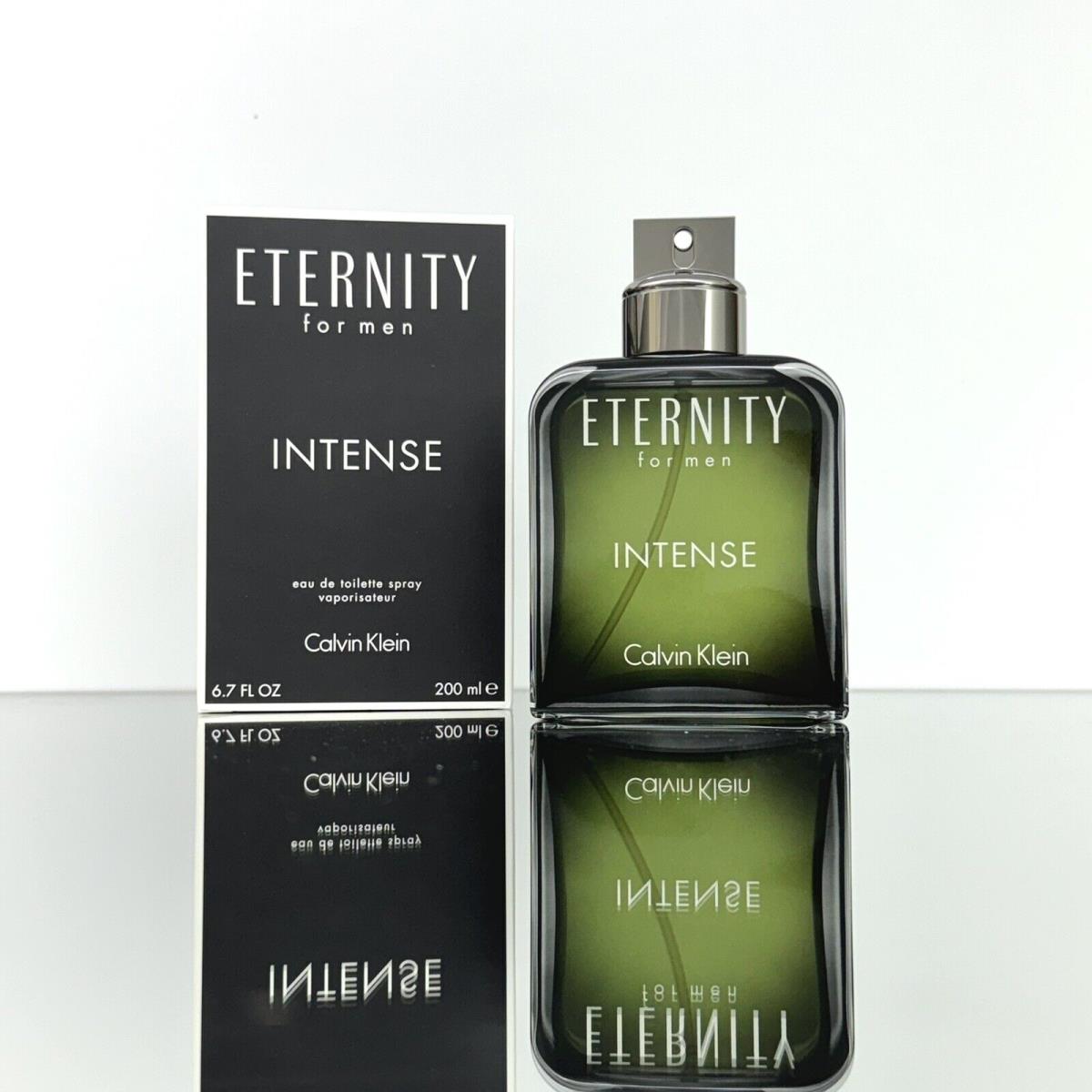 Eternity Intense by Calvin Klein For Men 6.7oz-200ml Edt Spr Jumbo Size HE29