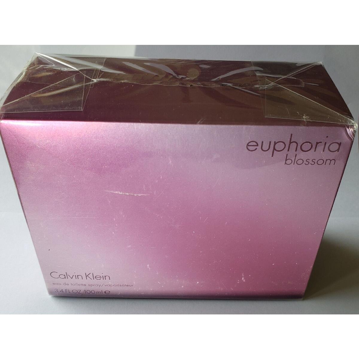 Euphoria Blossom Calvin Klein For Women Edt Eau De Toilette Spray 3.4 oz