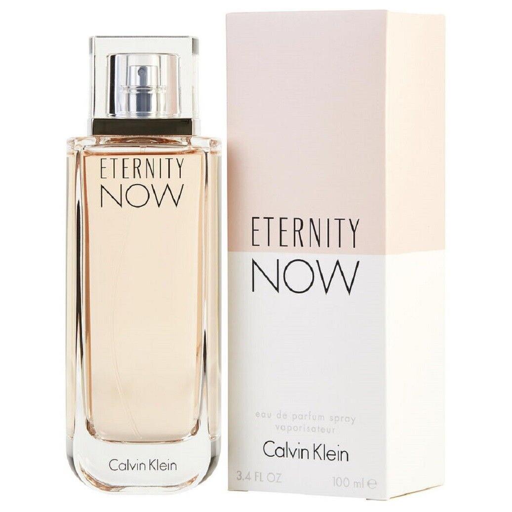 Eternity Now Calvin Klein 3.4 oz / 100 ml Eau de Parfum Women Perfume Spray