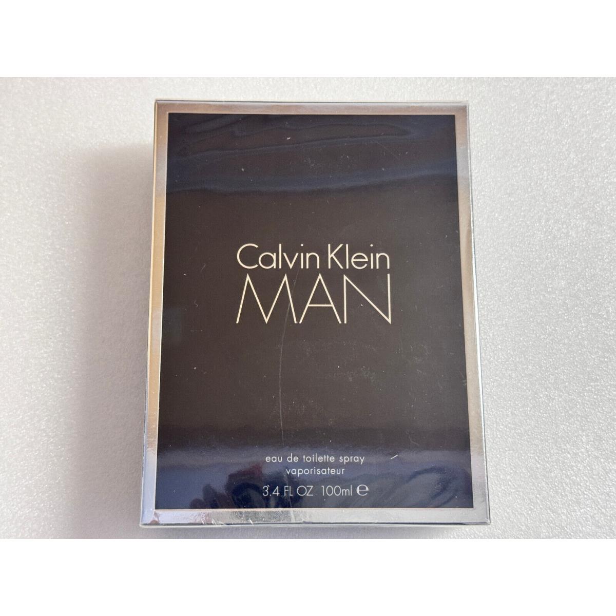 Calvin Klein Man 3.4 oz Eau De Toilette Spray