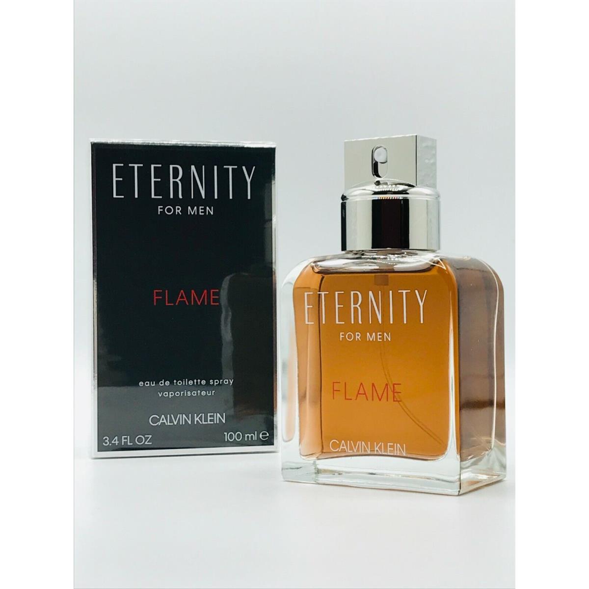 Calvin Klein Eternity Flame Men Cologne Spray 3.3 oz 100 ml