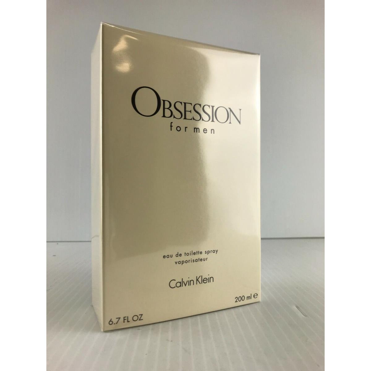 Calvin Klein Obsession Men Cologne Spray 6.7 oz 200 ml