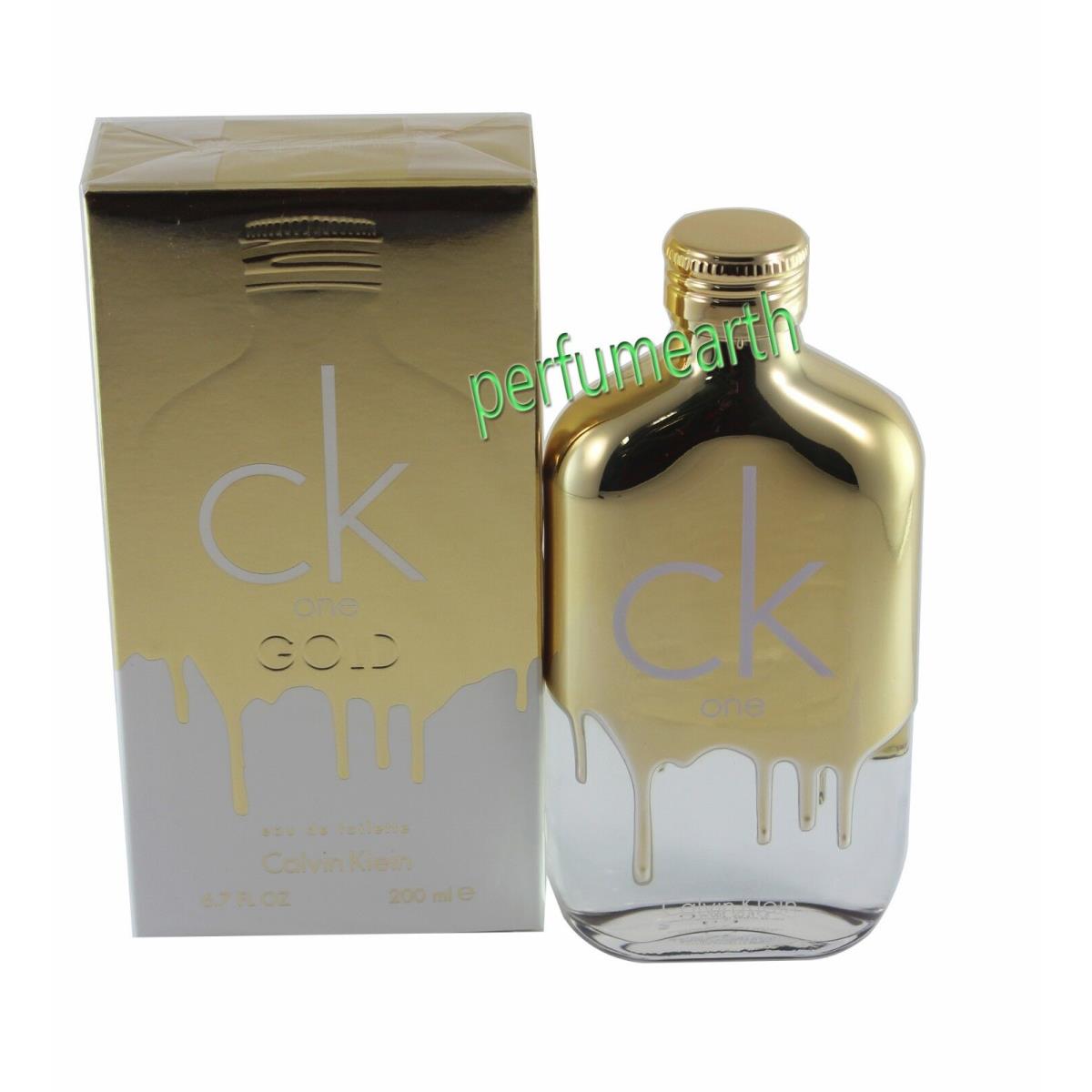 CK One Gold by Calvin Klein For Unisex 6.7/6.8 oz Edt Spray