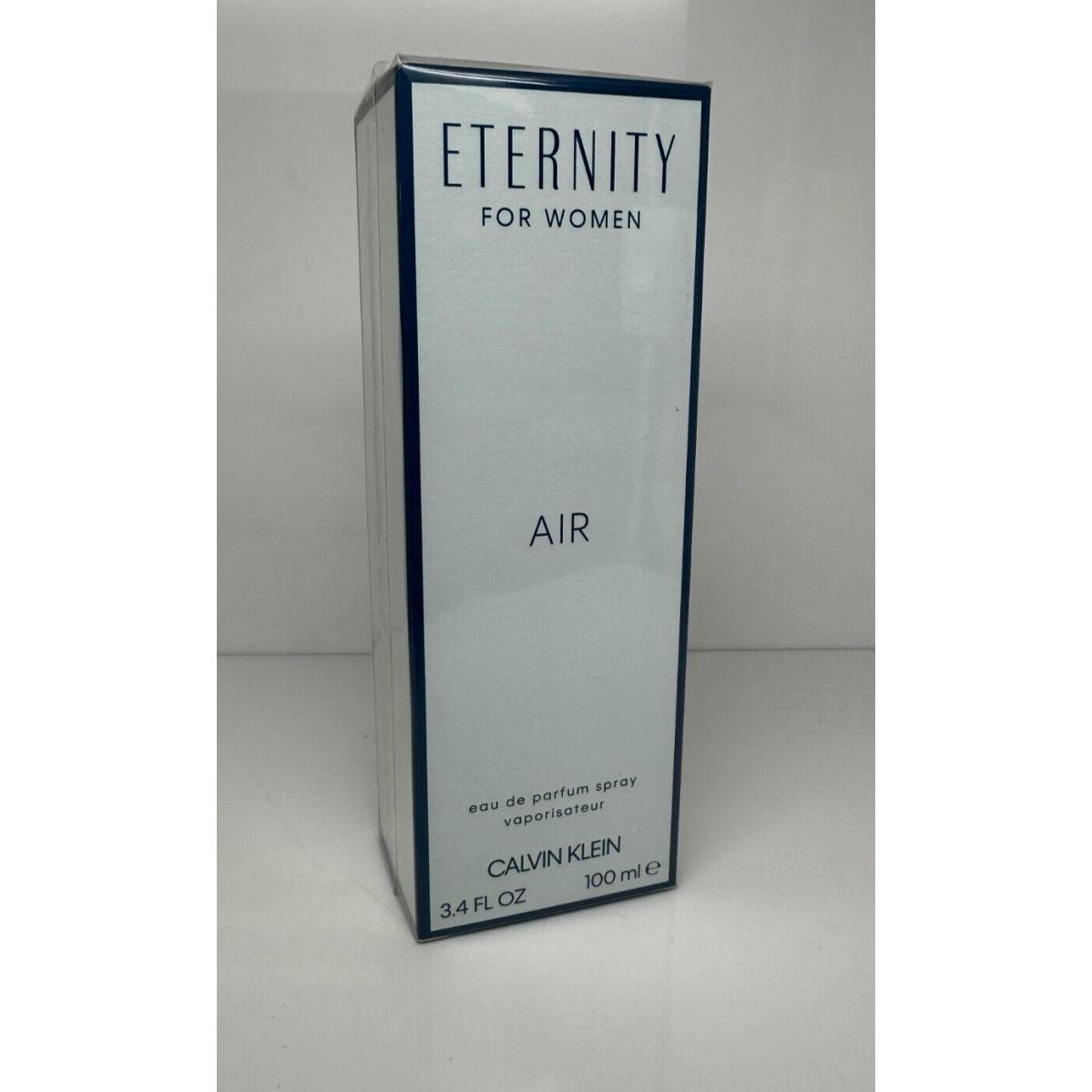 Calvin Klein Eternity Air 3.3 3.4 Oz 100ml Eau de Parfum For Women