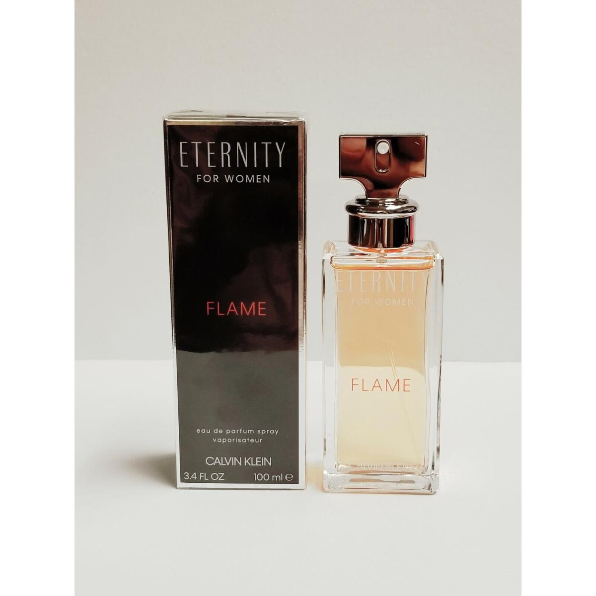 Eternity Flame by Calvin Klein 3.4 oz Edp Spray For Women