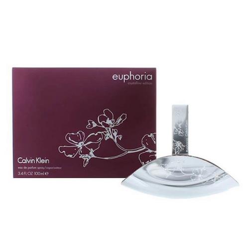 Euphoria Crystalline Edition by Calvin Klein 3.4oz-100ml Women Edp Spray BH39