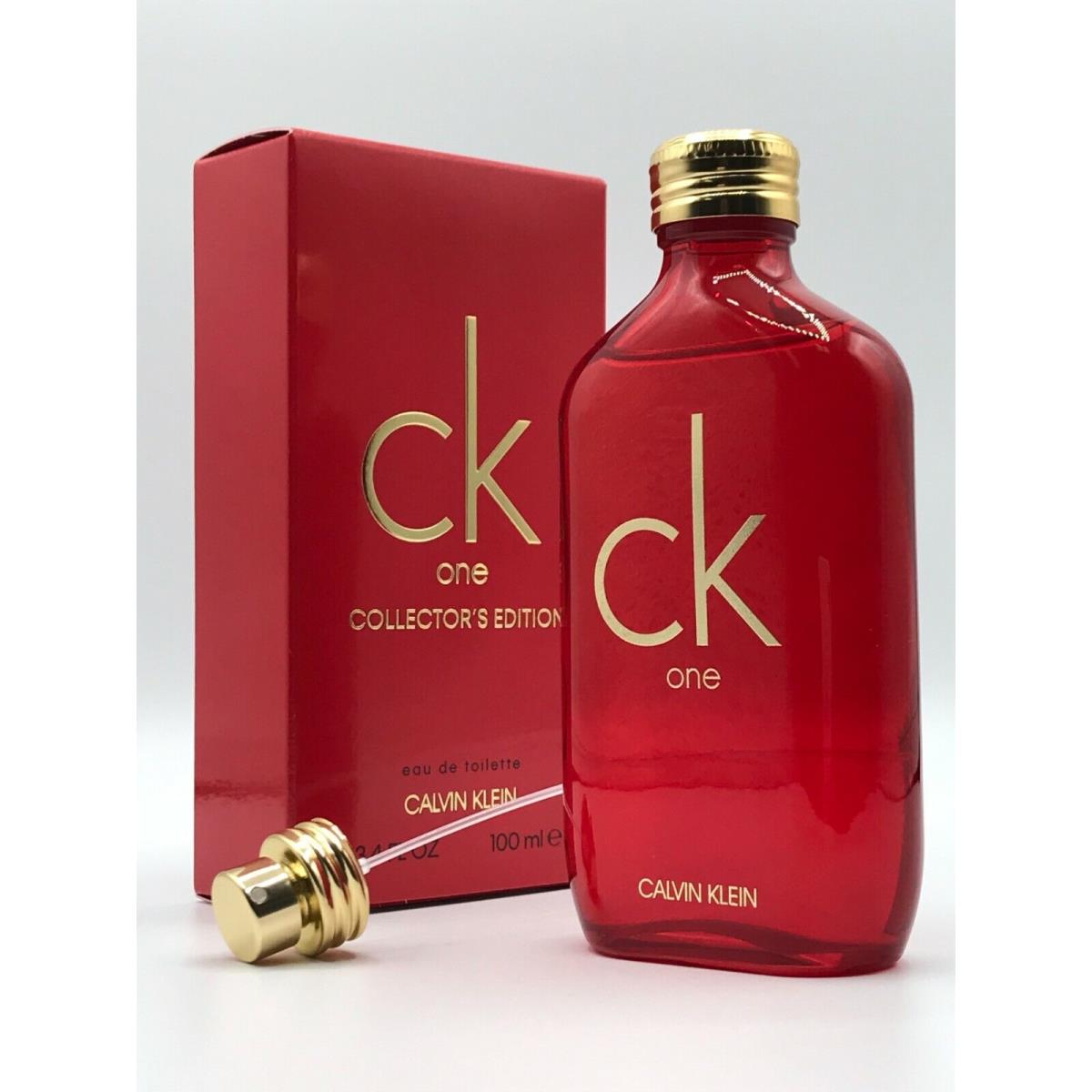 Calvin Klein Ck One Collector ` s Edition Men Cologne Spray 3.4 oz