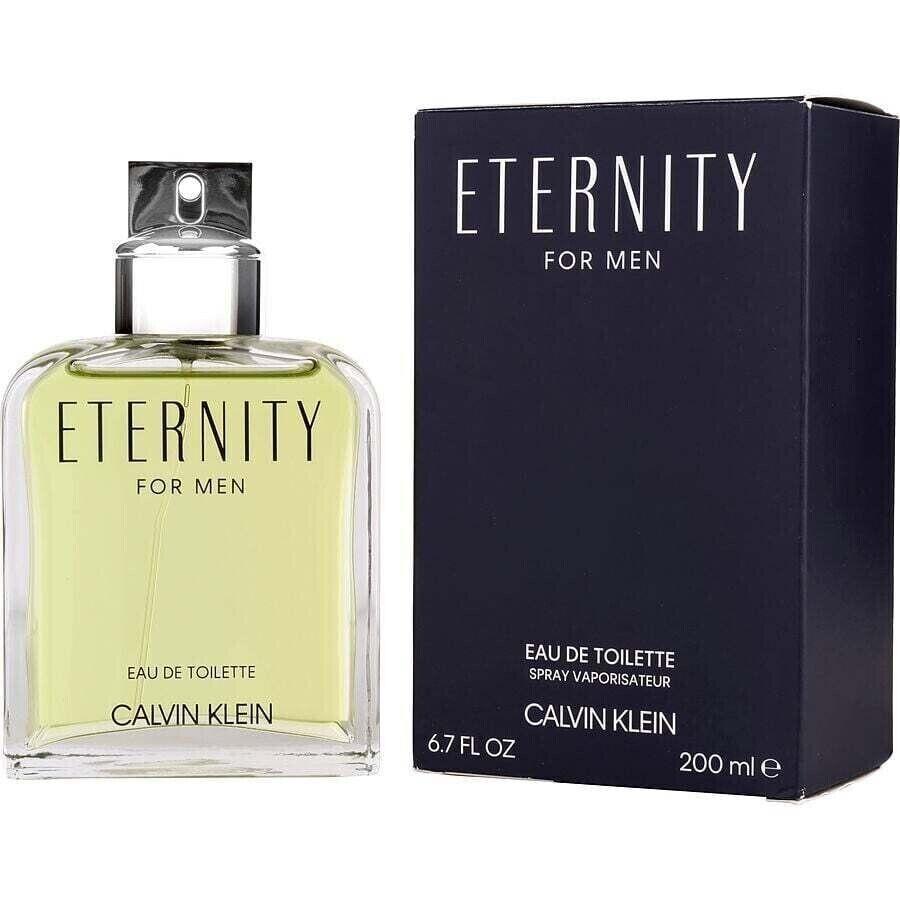 Eternity by Calvin Klein Eau De Toilette Spray For Men 6.7oz