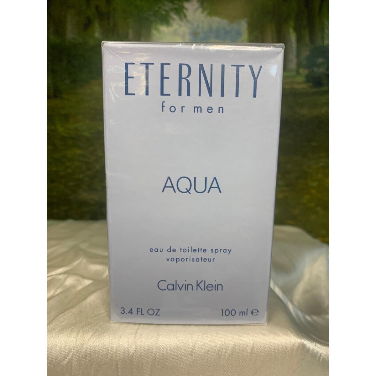 Eternity For Men Aqua by Calvin Klein 100ml Edt Spray