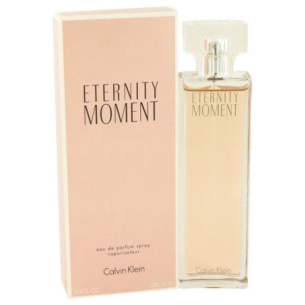 Calvin Klein Eternity Moment For Women Eau de Parfum 3.4 oz 100 ml Edp Spray