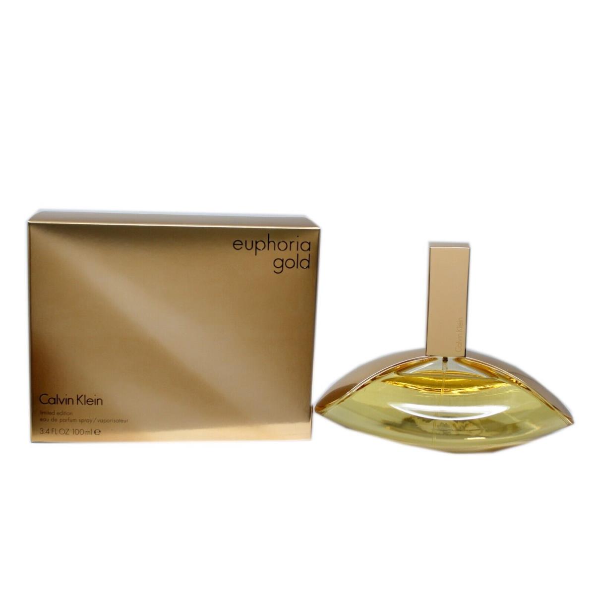 Calvin Klein Euphoria Gold Eau DE Parfum Spray Limited Edition 100 ML/3.4 Fl.oz