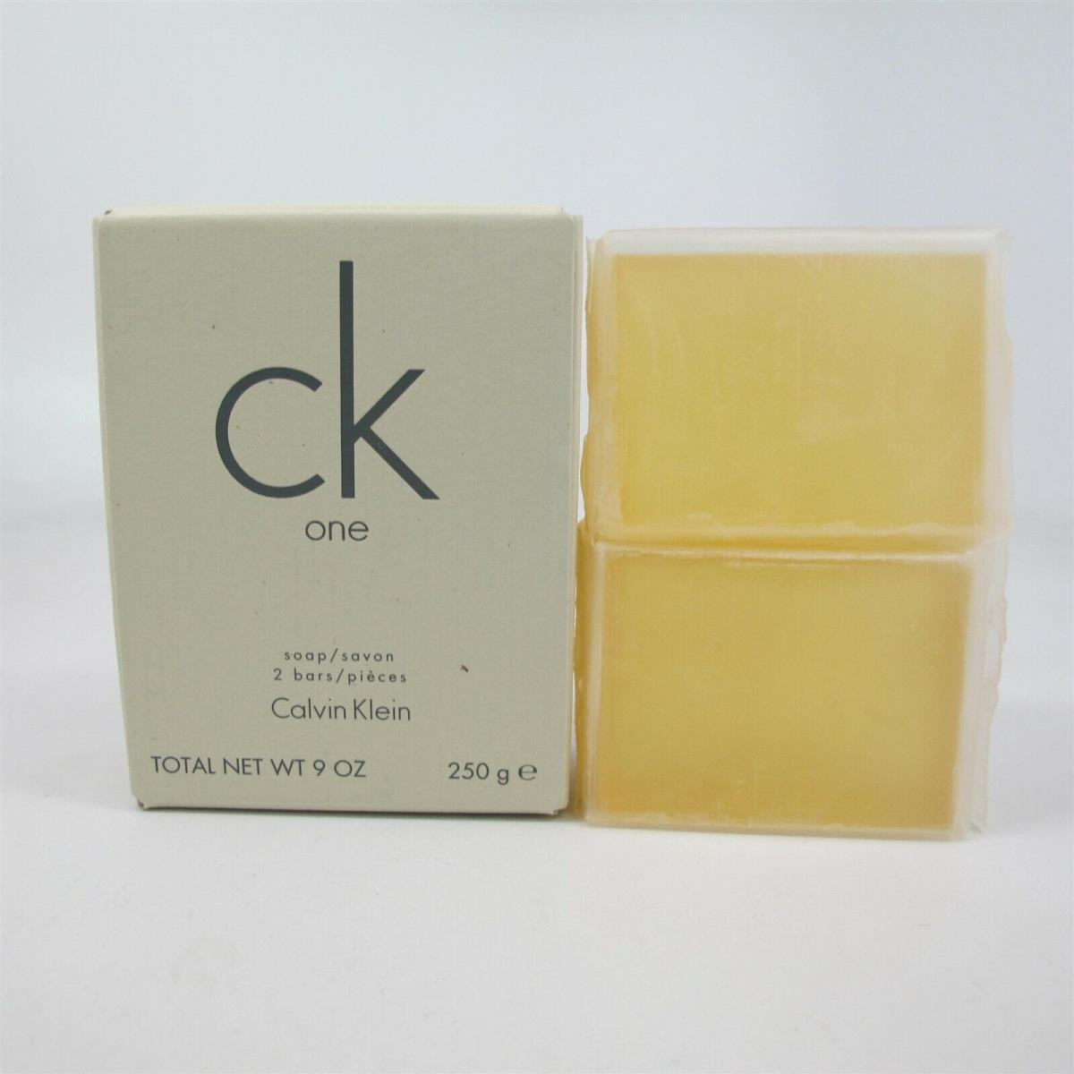 CK One by Calvin Klein 250 g/ 9.0 oz Soap 2 Bars