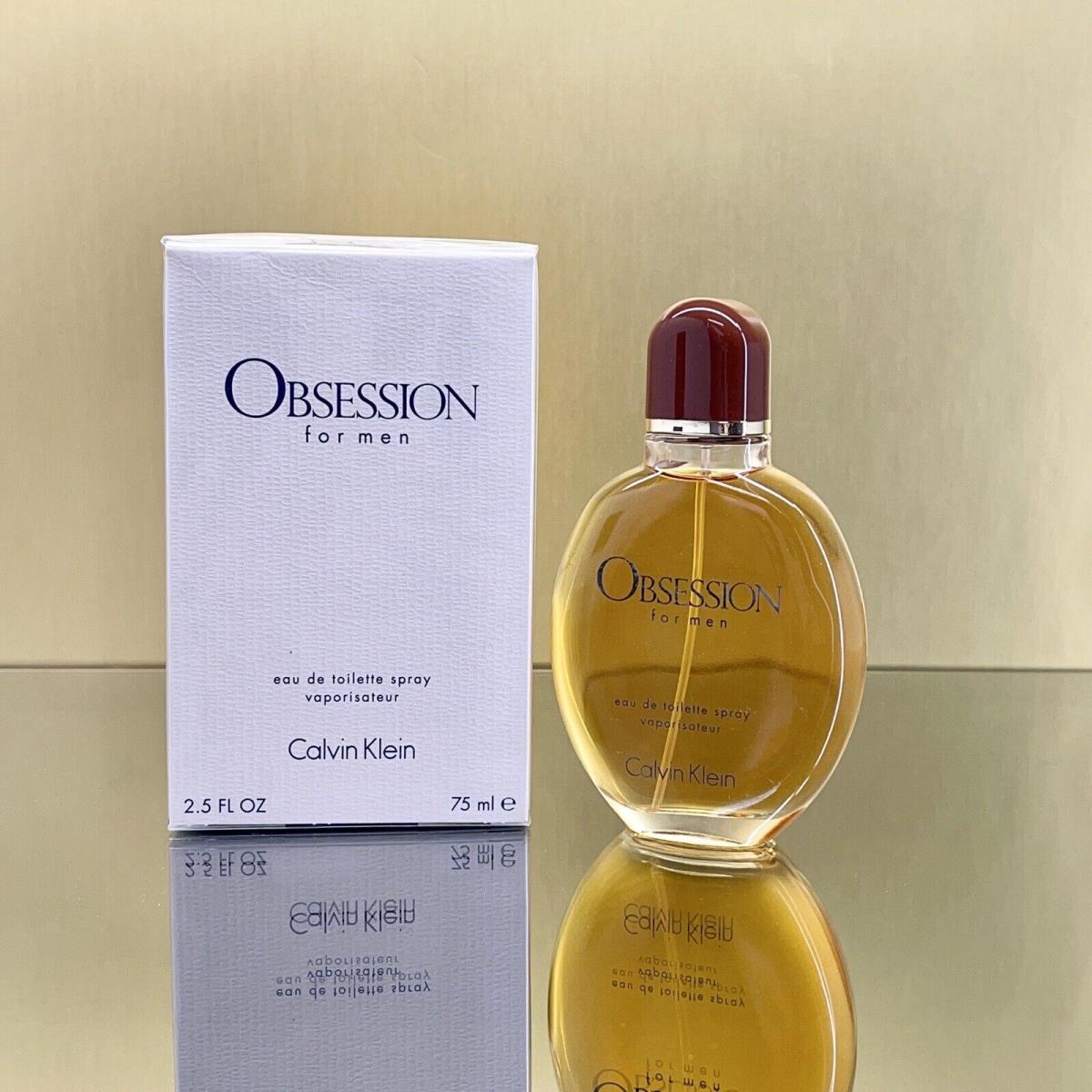 Obsession Calvin Klein Formula 2.5oz Edt Spr Rare BL07