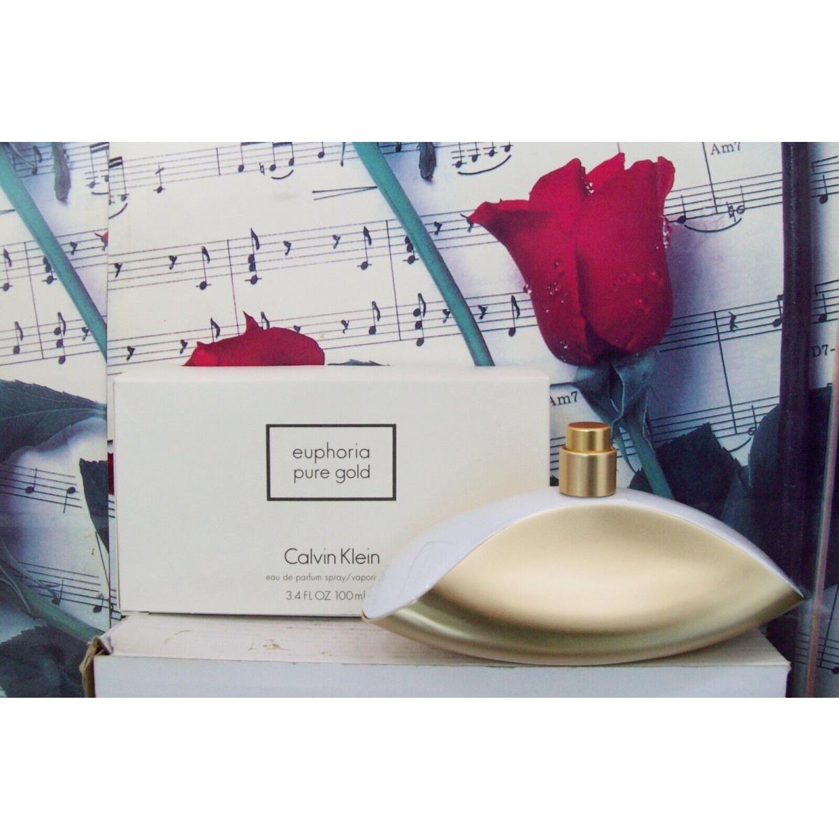 Calvin Klein Euphoria Pure Gold 3.4 Fl. Oz. Edp Spray. Ntwb