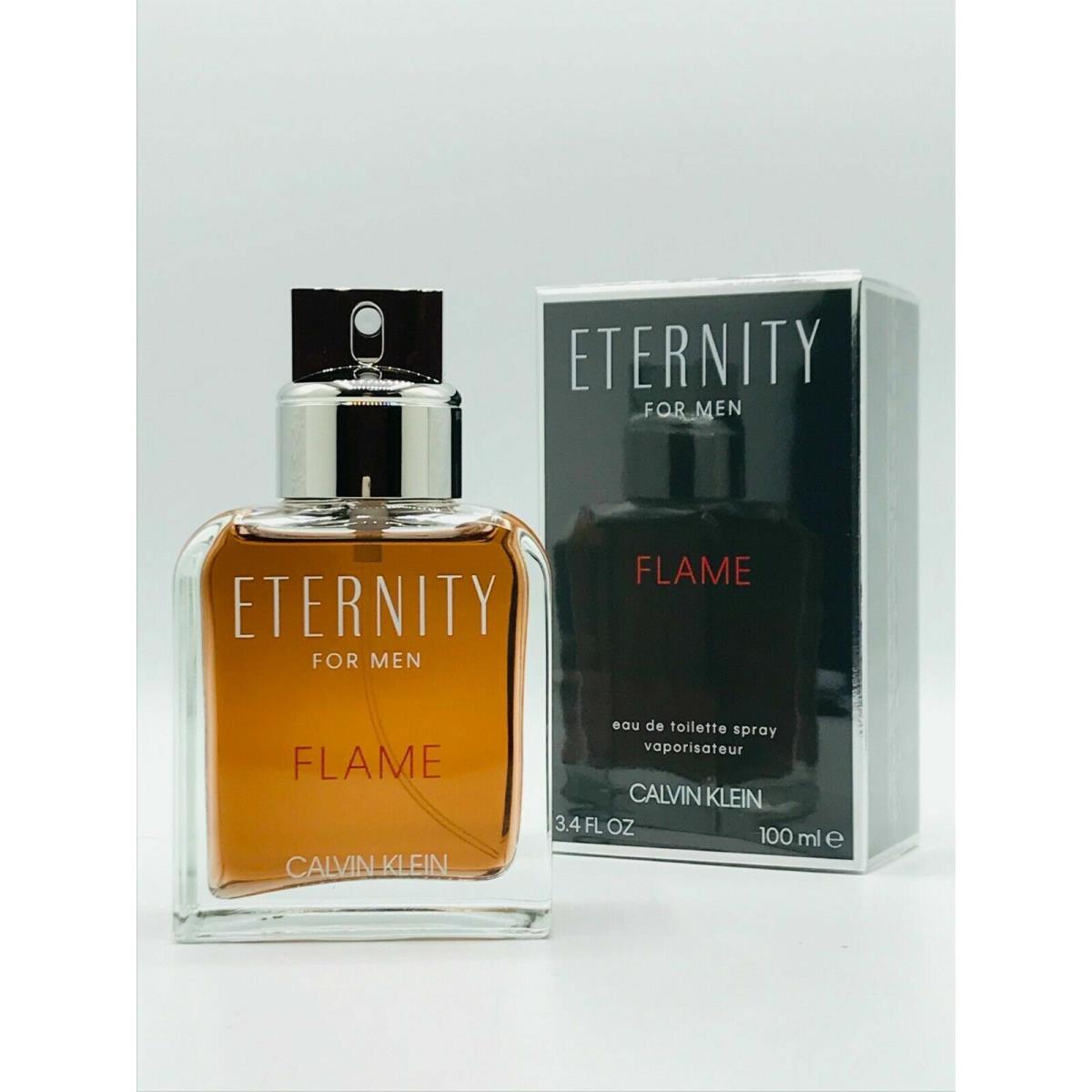 Calvin Klein Eternity Flame Men Cologne Spray 3.3 oz 100 ml