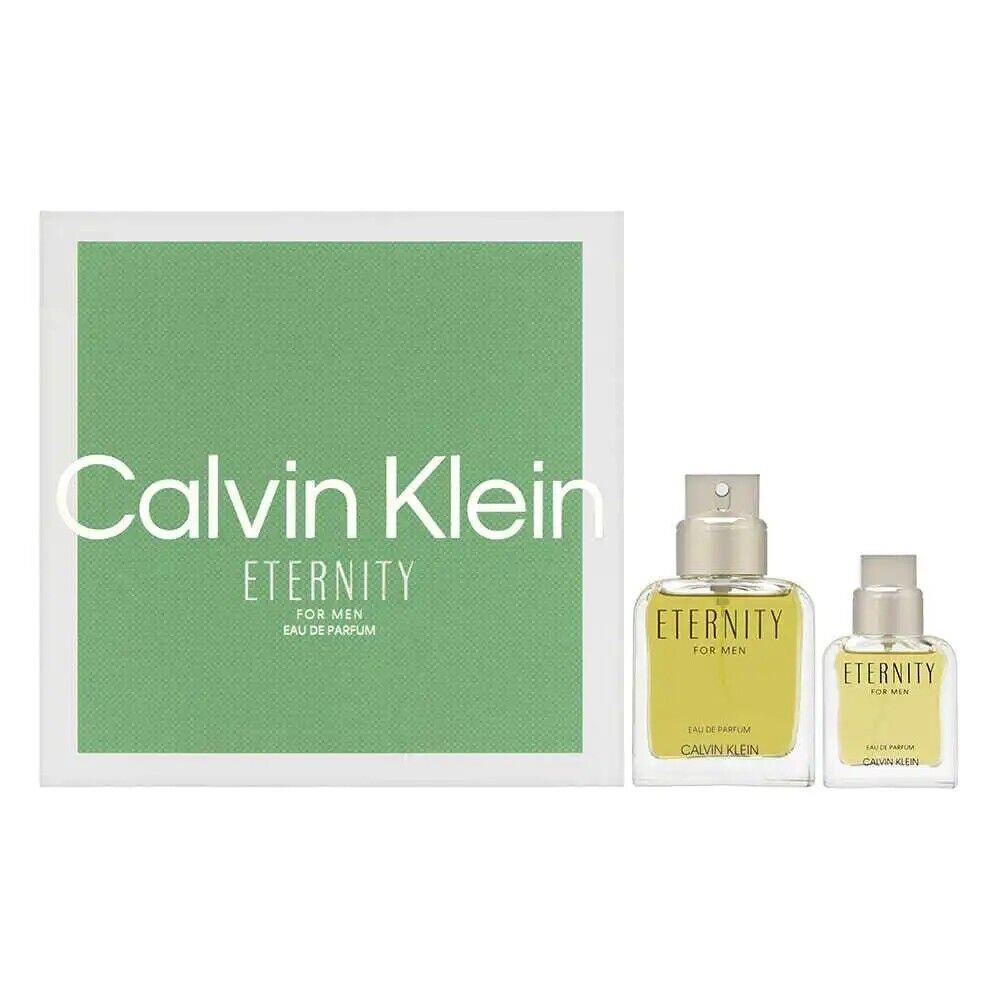 Eternity Men 2 PC Gift Set - 3.4 OZ Edp + 1.0 OZ Edp BY Calvin Kle