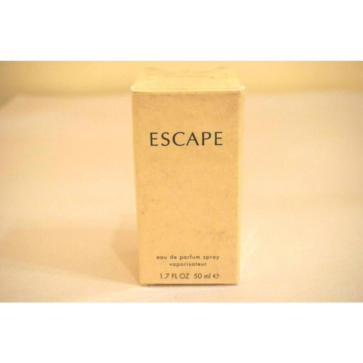 Escape by Calvin Klein Eau de Parfum Spray 50 ml 1.7 oz For Women Vintage