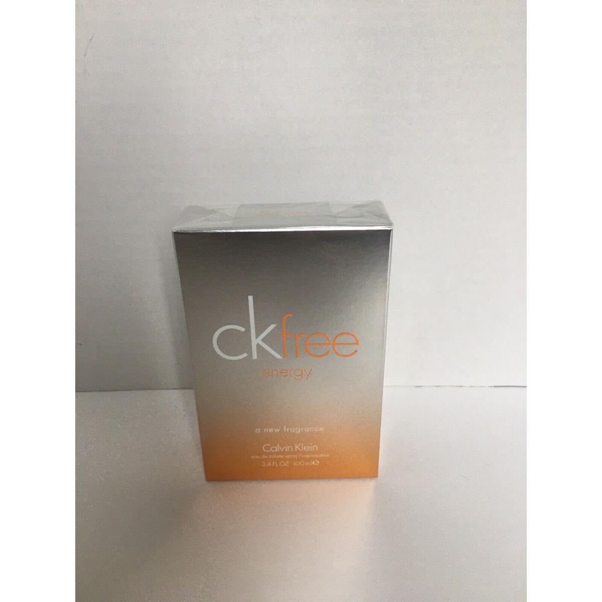 Ck Free Energy by Calvin Klein 3.4 fl oz /100 ml Eau De Toilette Spray