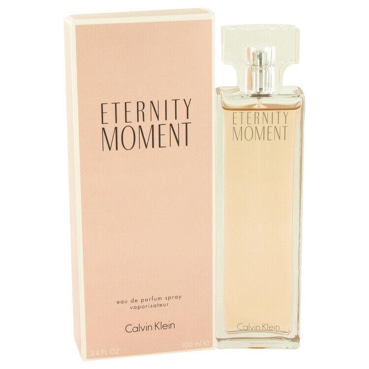 Eternity Moment by Calvin Klein 3.4 oz Edp Spray Perfume For Women