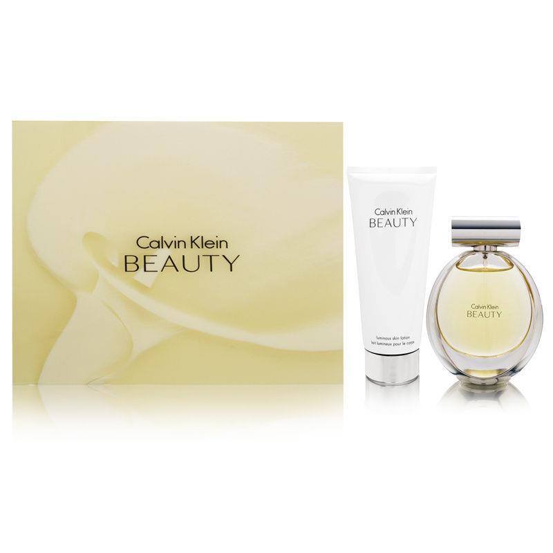 Calvin Klein Beauty For Women 2 PC Set 1.7 oz Edp Spr + 3.4 oz Lotion