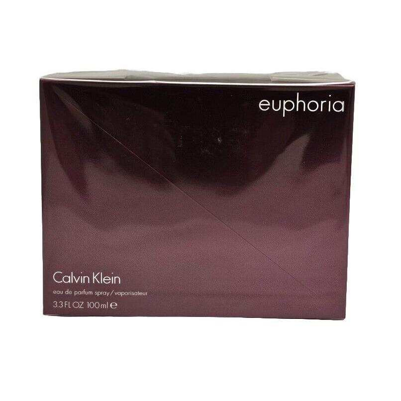 Euphoria Calvin Klein 100ML 3.3.OZ Eau DE Parfum Spray Women