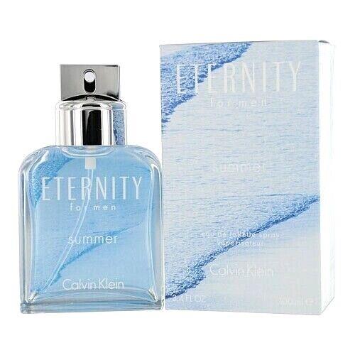 Eternity Summer 2010 Batch by Calvin Klein 3.4oz Edt For Men Box