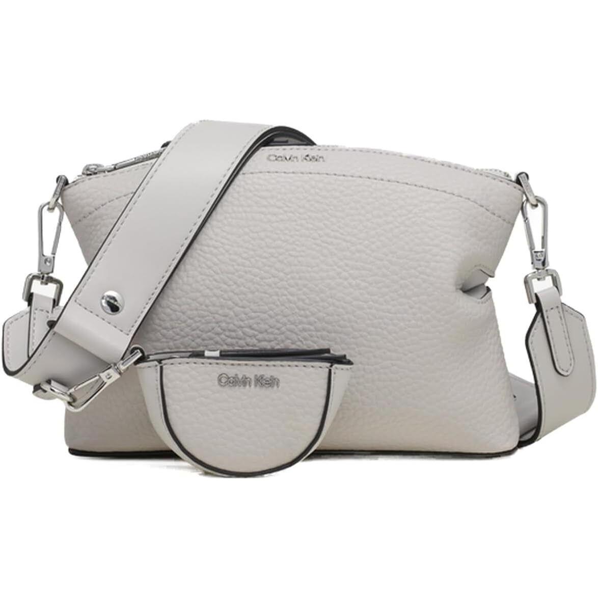 Calvin Klein Cypress 2 in 1 Top Zip Crossbody One Size Dove